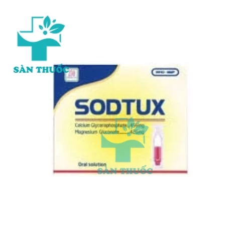 Sodtux - Thuốc bổ sung magnesi và calci của 23thang9pharma